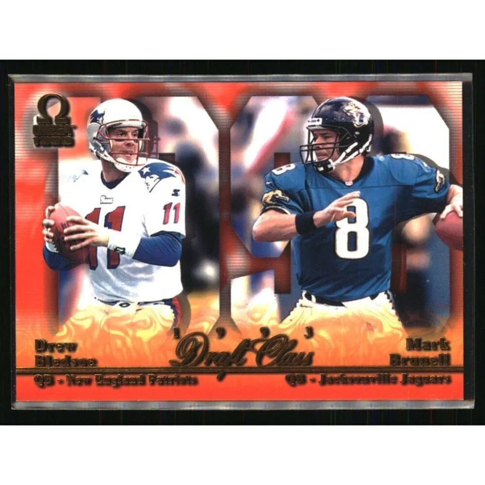 Drew Bledsoe / Mark Brunell 1999 Pacific Omega #6  Football Card